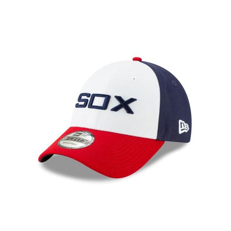 MLB Chicago White Sox Alt The League 9Forty Adjustable (QHK9568) - Black New Era Caps